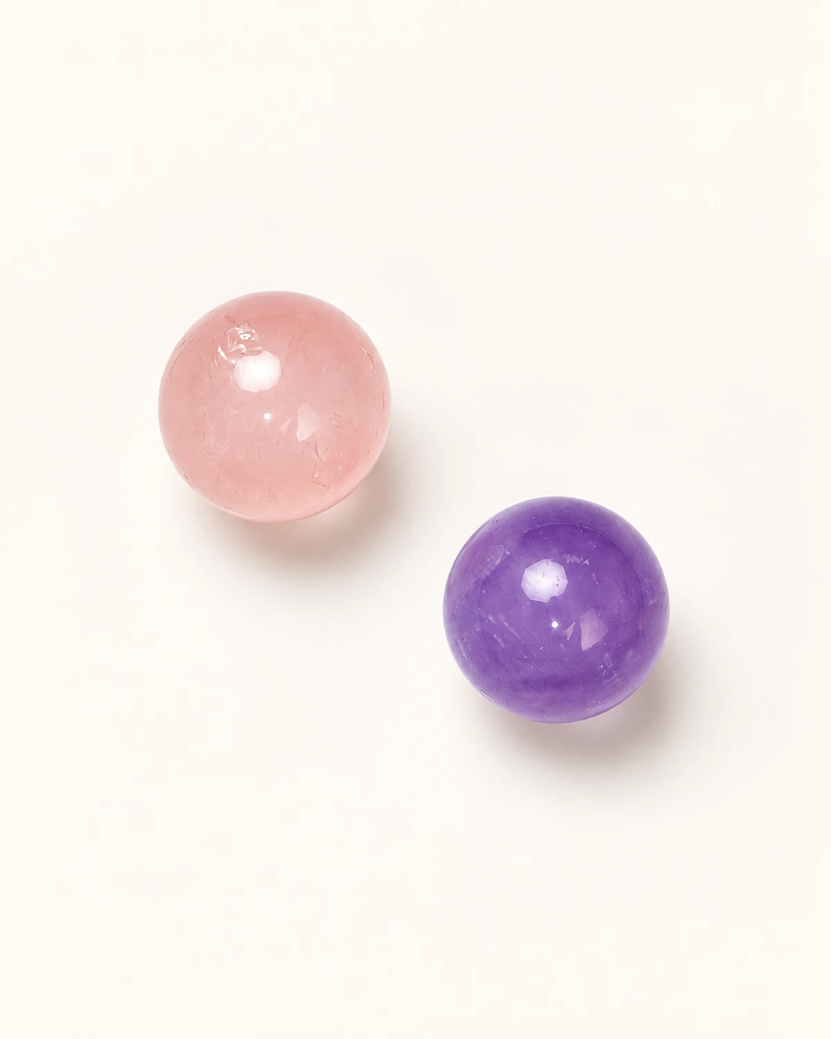 Amethyst & Citrine Sphere Object studio product image