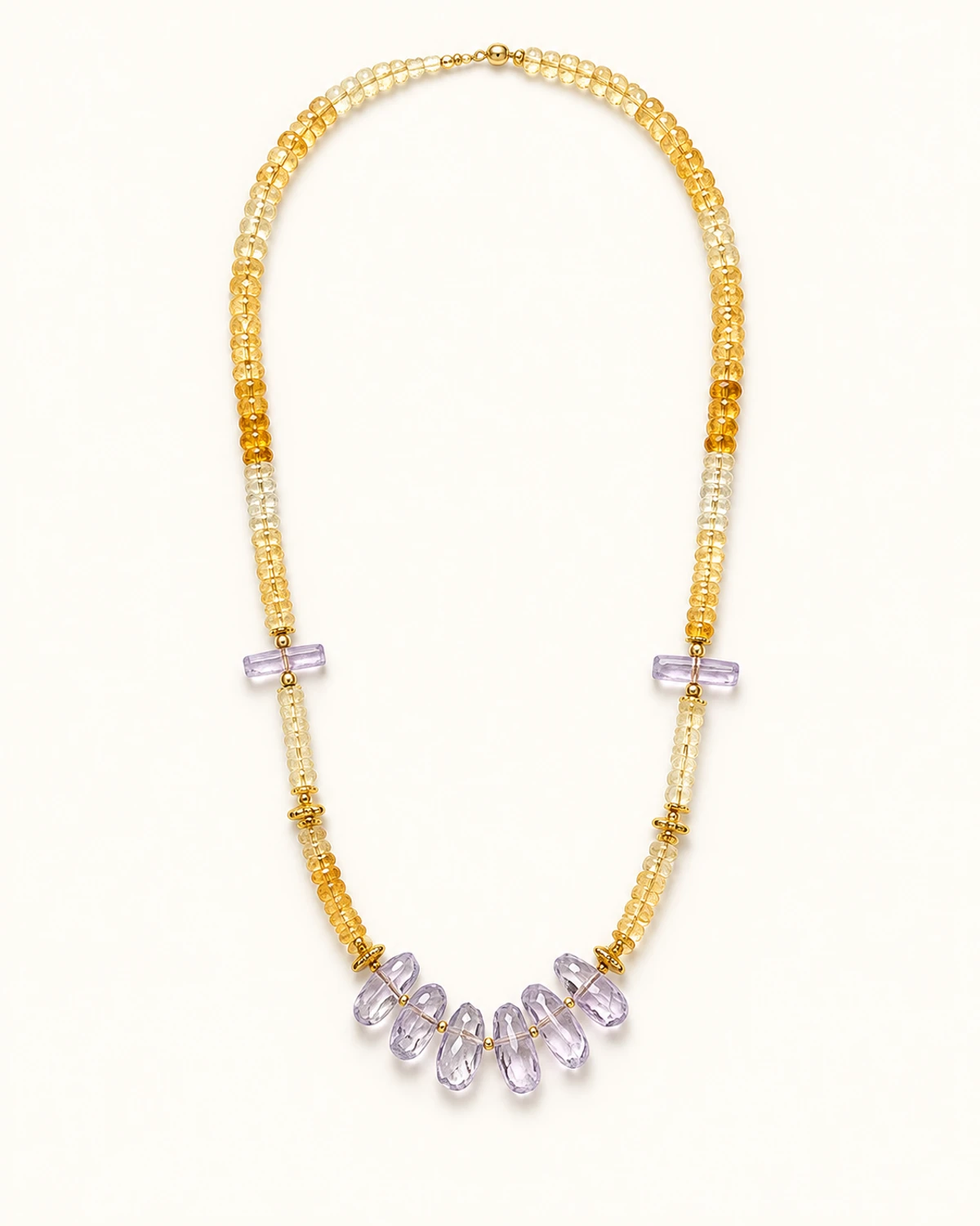 Lavender Measure Necklace studio product image