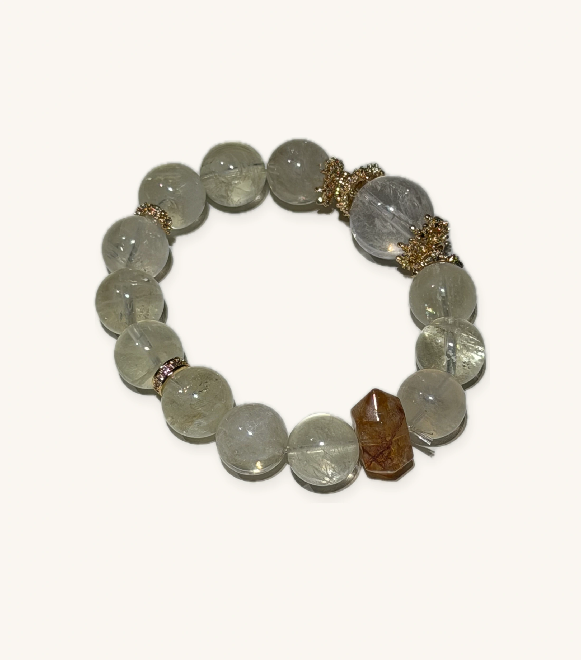 Warm Crown Bracelet in the Auriclare studio