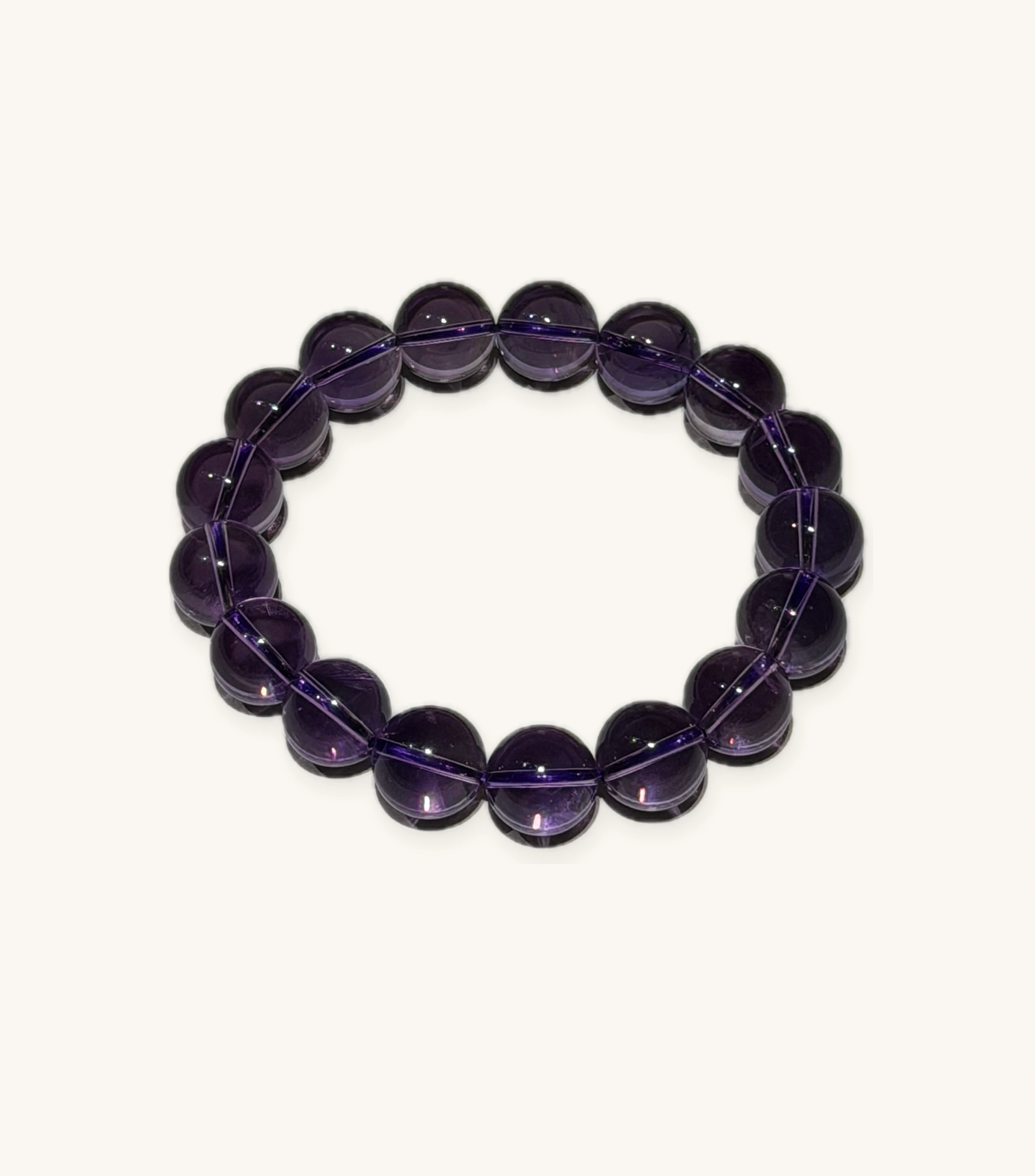 Deep Violet Bracelet in the Auriclare studio